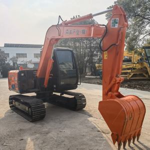 Miniexcavadora usada Hitachi Zaxis70 de 7 toneladas a la venta Excavadora de segunda mano de calidad con buen componente de núcleo de motor - Product Image 6