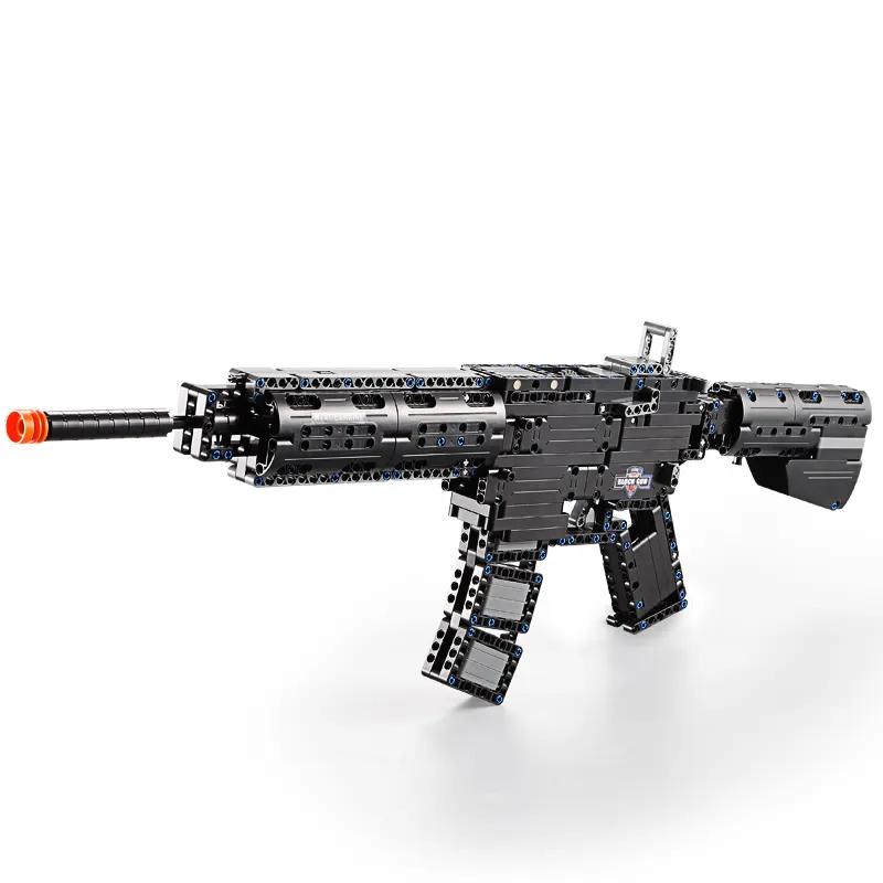 新しいクラシックスナイパーライフルガンSWATミリタリー武器モデルビルディングブロックレンガWW2M4A1子供男の子ハイテクおもちゃギフトCADA