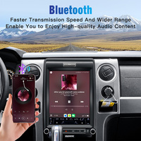 STWEI Reproductor Multimedia con GPS para Auto, Estilo Tesla, Android 15, Pantalla de 12.1 Pulgadas, para Ford F150 Raptor 2013-2015, Radio, Unidad Principal