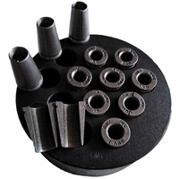 5MM 9MM 12.7MM 15.2MM 18MM Poignées Fil Câble Pinces Mono Précontrainte Béton Ancrage Précontraint Baril et Cale