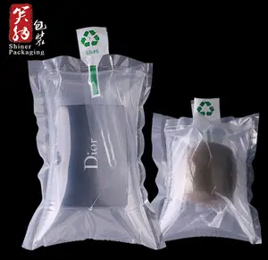 ラピッドフィルエアクッションパッキングバッグクリアプラスチックバッファリングエアピロー包装バッグ