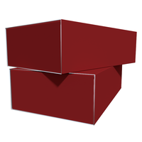 Großhandel 6 Schokoladen box Verpackung mit Trennwänden und Fenster Hochzeit Clear Candy Trüffel Schokoriegel Papier Geschenk box Custom