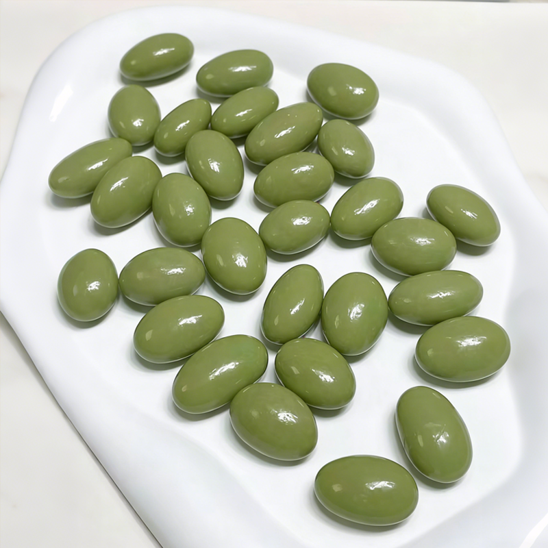 OEM Matcha Chocolate Coated Whole Almonds