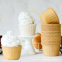 Cupcake Cases Muffin Liner Cases Kuchen becher Öl feste Back becher für Geburtstag, Hochzeit, Weihnachten (Papier)