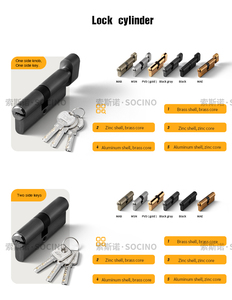 Tay nắm cửa phòng ngủ nội thất hiện đại, chất liệu hợp kim kẽm cao cấp màu đen xám, tay nắm cửa sổ gỗ - Product Image 5