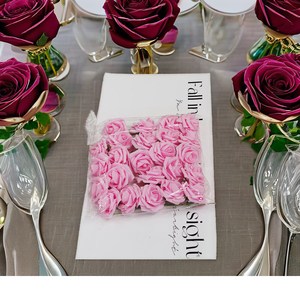 Offre Spéciale 8cm 25 pièces/sac multicolore mousse de polyéthylène rose tête <span class=keywords><strong>fleur</strong></span> à la main rose bricolage mariage amélioration de l'habitat fête de vacances - Product Image 3