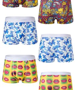 Calzoncillos bóxer elásticos cómodos para hombre, talla europea, transpirables, ropa interior sin costuras para hombres jóvenes, tejido colorido - Product Image 4