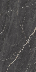 JM9188361F Foshan de cuerpo completo de porcelana gris oscuro pulido aspecto de mármol esmaltado losa azulejos de vena Precio de baldosas de cerámica - Product Image 4