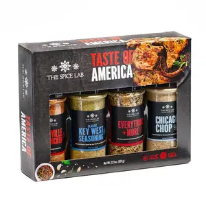 GMI DIY Gift Kits Hot Sauce Making Kit Deluxe Edition Gourmet Spicy Gift Set for Men Featuring Peppers & Spice Blends