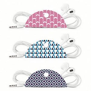 Logo Included Cord Wrap Perfect for Earphone Cables Keeps Them Organized - Product Image 5