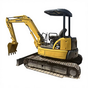 Excavadora de cadenas pequeña usada Komatsu PC40/PC50/PC55 Hitachi (motor, caja de cambios, bomba) modelo 2016 certificada en venta a precio económico - Product Image 1