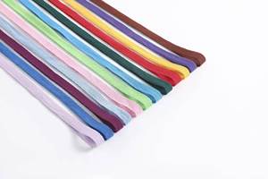 Cinta de Algodón Tejida de Color Sólido Personalizada, Cinta de Alta Densidad para Cuellos de Prendas, Sombreros y Accesorios de Ropa - Product Image 3