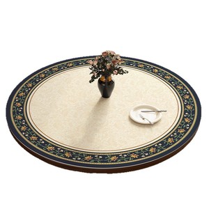 American Entry Tapis de table en mélamine de luxe 1.5mm d'épaisseur 60cm de diamètre Design moderne imperméable à l'huile Tapis anti-brûlure - Product Image 2