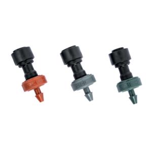 圧力補償用ドリップ灌漑パイプ継手用プッシュフィットエンド4mm 5mm 6mm農業用ドリッパー - Product Image 3