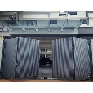 Portail électrique moderne et fiable en aluminium, design <span class=keywords><strong>automatique</strong></span> à battant, coulissant ou rétractable, pratique et esthétique pour la maison ou l'appartement - Product Image 3