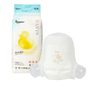 Fournisseurs de couches pour bébés en Chine, vente en gros, OEM, couches pour bébés écologiques personnalisées, couches pour bébés jetables de haute qualité, protection contre les fuites, couches d'apprentissage - Product Image 1