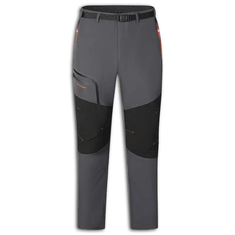 New Men's Mid-Waist Woven Pants Water-Resistant Outdoor Leisure Hiking Pants For Spring And Autumn