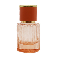 Botella de Perfume de Lujo de 50 ml Recargable con Logotipo Personalizado, Botella de Perfume Colorida