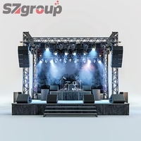 Sistema de Truss Modular de Aleación de Aluminio para Escenarios, Ligero, Resistente, Móvil, de Instalación Rápida, Capacidad de Carga de 1000 kg, Personalizable