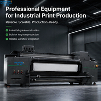 Nouvelle imprimante hybride UV entièrement automatique avec encre UV pour applications d'impression publicitaire multicolore sur rouleaux et matériaux plats
