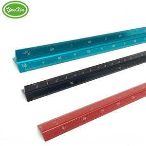 De aluminio de color <span class=keywords><strong>Triangular</strong></span> arquitecto ingeniero <span class=keywords><strong>regla</strong></span> de <span class=keywords><strong>escala</strong></span> - Product Image 5