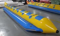 Bateau banane gonflable personnalisé pour 8, 10 ou 12 personnes, sports nautiques, bateau volant gonflable, bateau banane gonflable