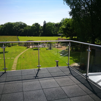Poteau de balustrade extérieur résistant aux intempéries pour jardin et terrasse