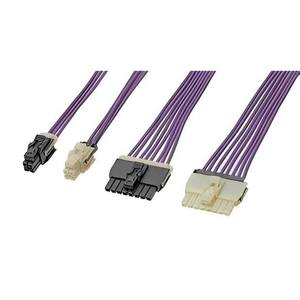 Разъем Molex Nano-Fit (штекер-гнездо) 2,50 мм, 2-16 контактов, для автомобильных электронных жгутов проводов, настраиваемая длина - Product Image 1