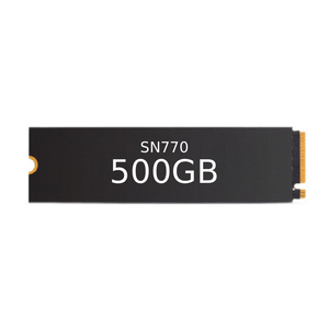 <span class=keywords><strong>SN770</strong></span> 500GB M.2 NVMe PCIe4 SSD 4000/3600MB/s TLC NAND HMB Cache pour les tâches quotidiennes légères - Product Image 1