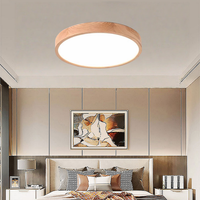 Lámpara de Techo Moderna Japonesa Simple de Acrílico con Diseño de Tronco de Madera, LED, para Hogar, Oficina, Dormitorio, Paquete de Iluminación para Toda la Casa 2024