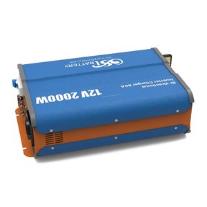 อินเวอร์เตอร์สำหรับรถยนต์แบบสองทิศทาง 2000W 12V คลื่นไซน์บริสุทธิ์ พร้อมฟังก์ชั่นชาร์จแบตเตอรี่ แปลงไฟ DC เป็น AC - Product Image 4