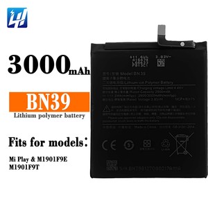 Batería de Repuesto Original <span class=keywords><strong>BN39</strong></span> para Xiaomi Play Mi Play, 3000mAh - Product Image 6