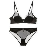 Soutien-gorge et culotte sexy en maille transparente pour femmes, nouvel arrivage OEM/ODM, été
