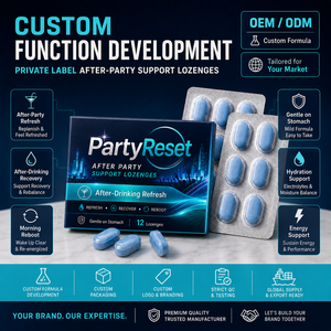 Suplemento Dietético DHM NAC con Cardo Mariano, Jengibre, <span class=keywords><strong>Complejo</strong></span> de Vitamina <span class=keywords><strong>B</strong></span> y Electrolitos, Suave <span class=keywords><strong>para</strong></span> el Estómago, Marca Privada OEM ODM - Product Image 2