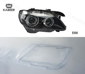 Pour <span class=keywords><strong>BMW</strong></span> Série 7 <span class=keywords><strong>E65</strong></span> E66 2005-2008 Couvercle en verre de phare Lentille de phare <span class=keywords><strong>730</strong></span> 750 760 Avec traitement anti-buée et anti-UV et durcissement - Product Image 2