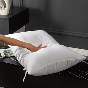 Oreillers en tissu <span class=keywords><strong>anti</strong></span>-plumes pour hôtels, série hôtelière, fournisseurs de linge de lit, élasticité sans affaissement - Product Image 1