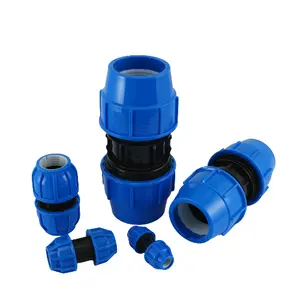 Flusso d'acqua efficiente assicurato PP montaggio compressione HDPE raccordo per l'approvvigionamento idrico di irrigazione con disegno filettato femmina