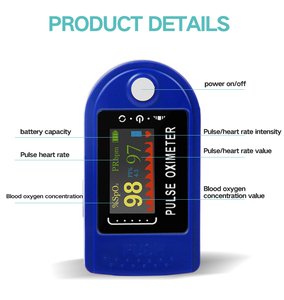 เครื่องวัด<span class=keywords><strong>ออกซิเจน</strong></span>ในเลือดด้วยนิ้วเครื่องวัดออกซิเจนในเลือดแบบมืออาชีพเครื่องวัดออกซิเจนในเลือดที่ปลายนิ้วเครื่องวัดออกซิเจนในเลือด - Product Image 3