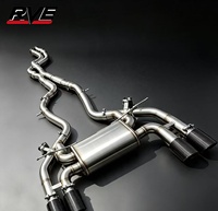 Tuyau d'échappement RVE 2014-2019, système d'échappement de voiture, tuyau intermédiaire à longueur égale, acier inoxydable 304 pour BMW M3/M4 F80 F82 F83 S55 3.0T