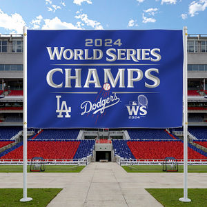 الأكثر مبيعًا لافتات مخصصة لفريق 3x5FT MLB Dodgers طباعة رقمية بوليستر أعلام - Product Image 4