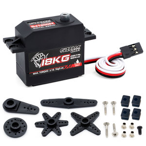 Servo Digital RC de Alta Potencia Surpass SJ1800H 18KG con Engranajes de Plástico y Metal para Control Remoto de Juguetes - Product Image 3