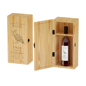 Engrave Blank Factory Custom High-grade Red Wine Box Double Wine Leather Wood Box Wooden Gift Packaging Box