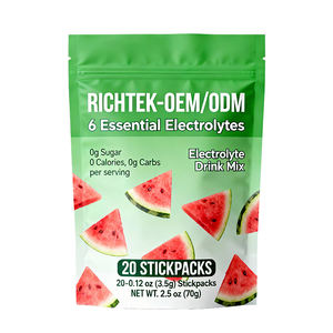 Paquetes de polvo de hidratación de electrolitos sin azúcar <span class=keywords><strong>Keto</strong></span> con logotipo personalizado de fábrica OEM - Product Image 6