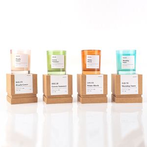 Juego de Velas Aromáticas y Difusor de Aromas en Frasco de Vidrio con Tapa, Decoración Minimalista para el Hogar - Product Image 3