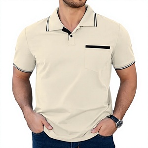Camiseta Polo Clásica de Algodón, Estilo Casual de Lujo, Camiseta Polo Moderna Esencial de Alto Rendimiento - Product Image 2