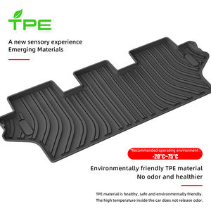 Tapis de sol de voiture 3D en TPE sur mesure, imperméables, pour Toyota Hiace 300 Series 2024-2025 (conduite à droite), ensemble complet, distributeur MIPI - Product Image 4