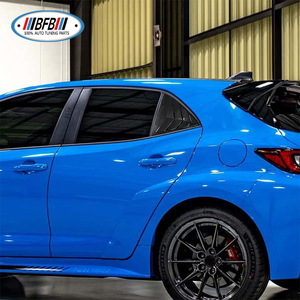 Pour <span class=keywords><strong>Toyota</strong></span> <span class=keywords><strong>Corolla</strong></span> <span class=keywords><strong>GR</strong></span> 2023+ : Aérations latérales de style ajouré en fibre de carbone brillante, 100 % compatibles - Product Image 5