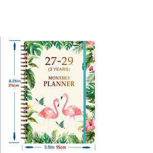 Agenda a Spirale A5 2027-2029, Copertina Rigida, 64 Fogli, Organizzatore Giornaliero e Mensile - Product Image 6