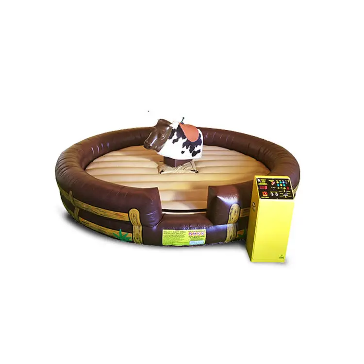 Juego de toro inflable para adultos Country Western Mechanical Rodeo Ride