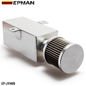 ถังดักไอน้ำมัน EPMAN Universal 1 ลิตร ทำจากอะลูมิเนียม พร้อมตัวกรองระบายอากาศและก๊อกระบายน้ำ ถังน้ำมันไหลเวียนสูง รุ่น EP-JYH09 - Product Image 4